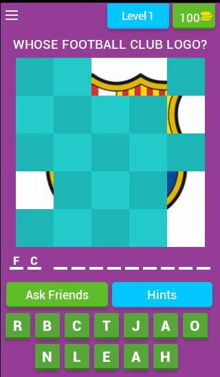 Football Logo trivia games screenshot image 1_Popularmodapk.com
