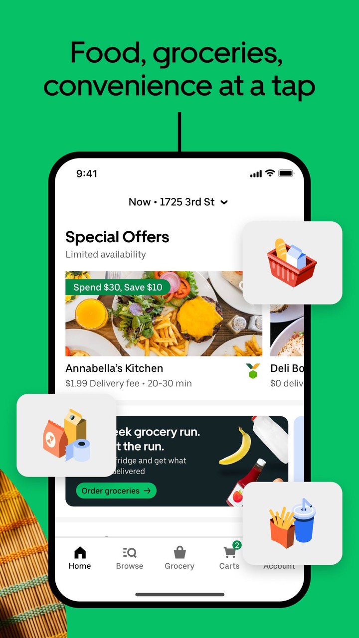 Uber Eats Food Delivery screenshot image 7_Popularmodapk.com