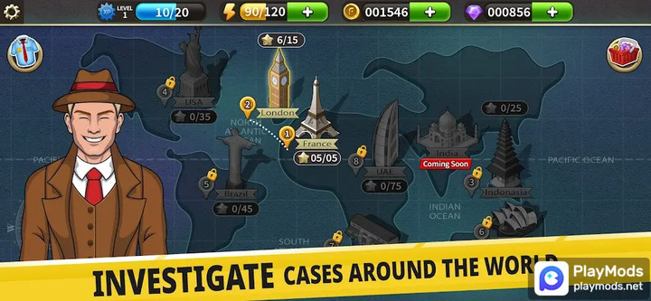 Crime Scene Hidden Object<span>(Free Shopping)</span> screenshot image 5_Popularmodapk.com