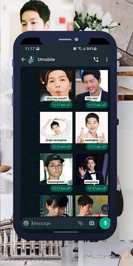 Song Jong Ki WASticker screenshot image 16_Popularmodapk.com