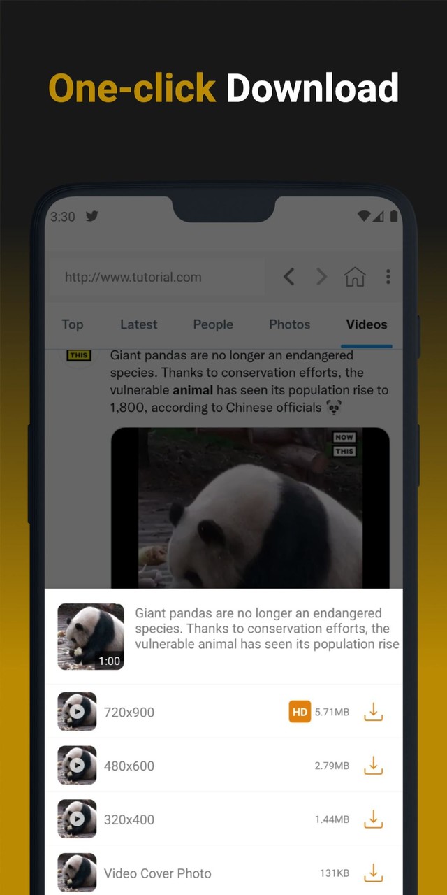 Video Downloader - Download Videos & Vidio Saver screenshot image 3_Popularmodapk.com