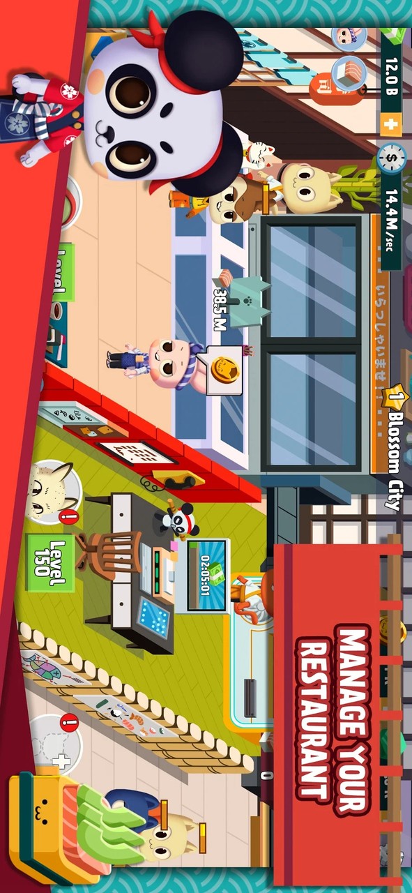 Sushi, Inc.(Money won't decrease, get rewards without watching ads) screenshot image 6_Popularmodapk.com