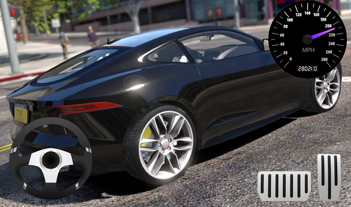 Classic Car Race Jaguar F-Type<span>(Mod APK)</span> screenshot image 6_Popularmodapk.com