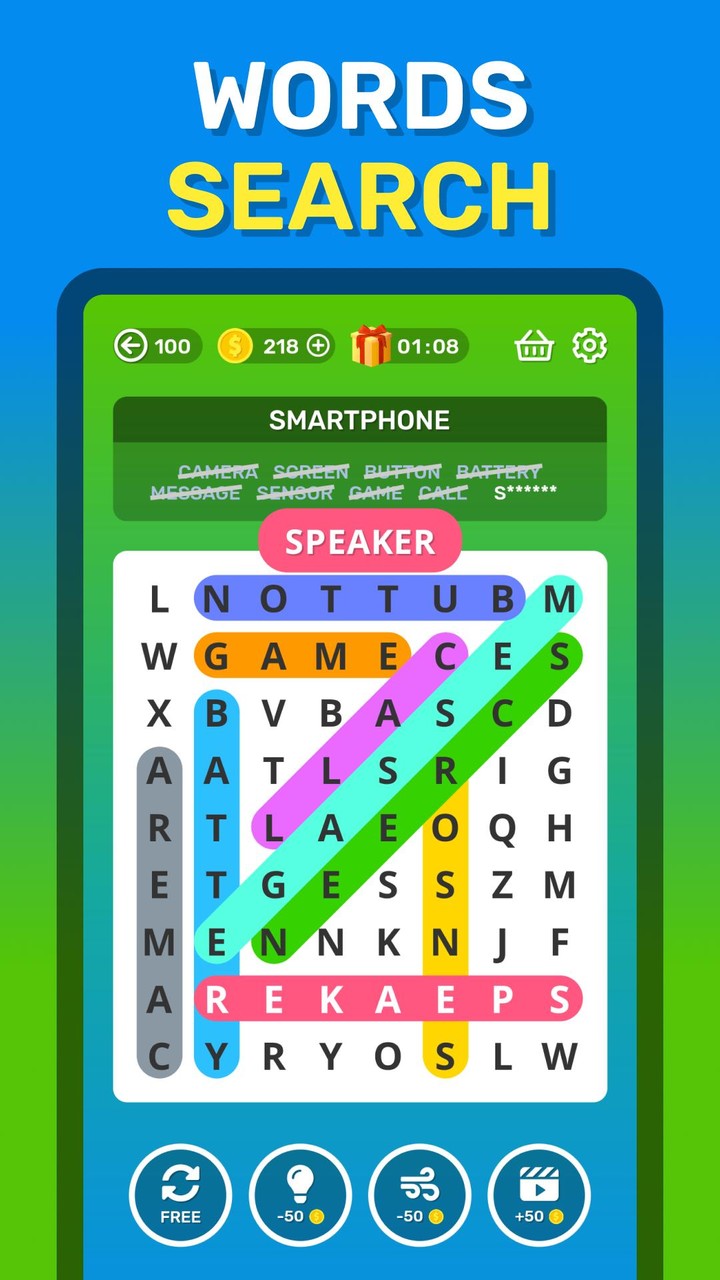 Word Search - Find words games screenshot image 4_Popularmodapk.com