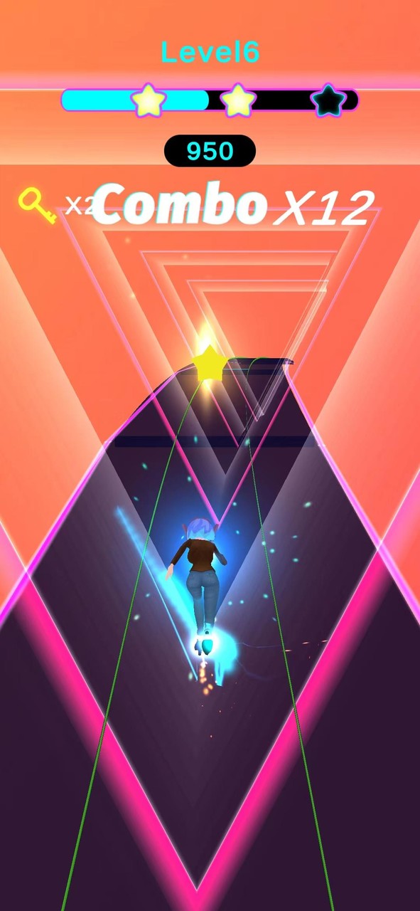 Cyber Dash: Rhythm Dancer screenshot image 1_Popularmodapk.com