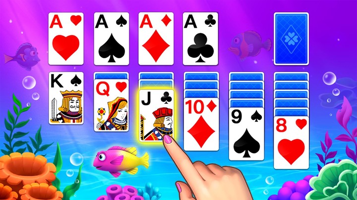 Solitaire Ocean screenshot image 3_Popularmodapk.com