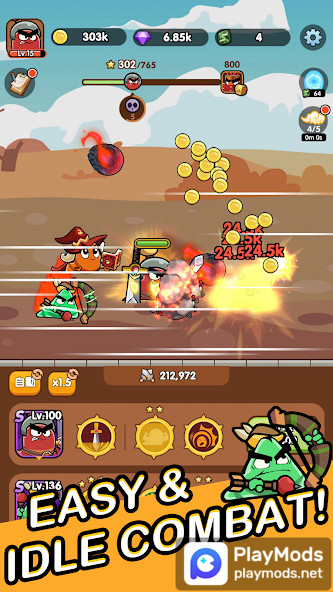 Nonstop Worms<span>(Mod Menu)</span> screenshot image 2_Popularmodapk.com