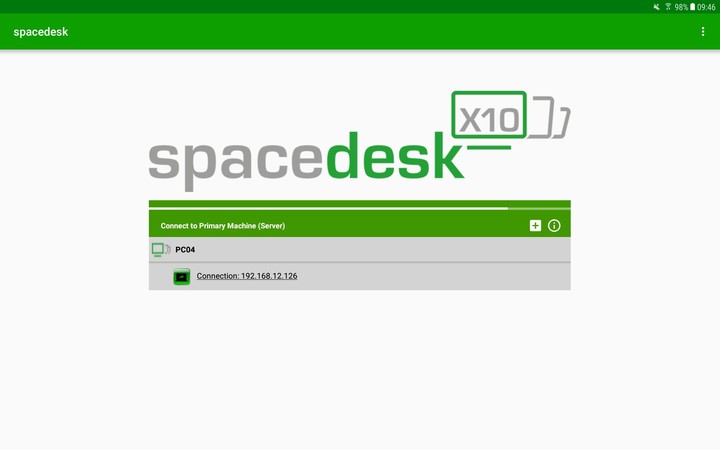 spacedesk (multi monitor display extension screen) screenshot image 2_Popularmodapk.com