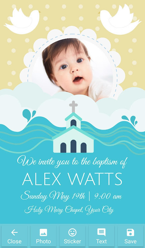 Baptism Cards screenshot image 4_Popularmodapk.com
