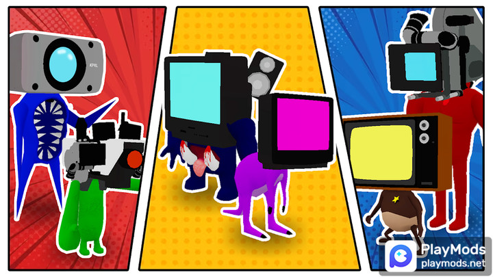 Merge Sink Kamera Battle<span>(Remove ads)</span> screenshot image 3_Popularmodapk.com