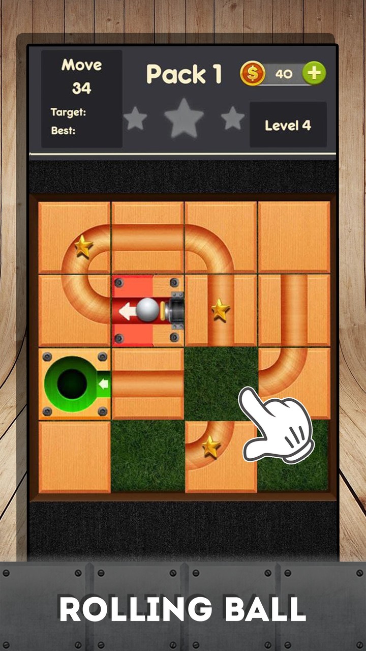 Drag the ball: Roll the ball screenshot image 1_Popularmodapk.com