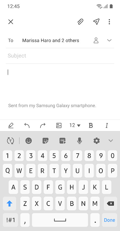 Samsung Email screenshot image 7_Popularmodapk.com