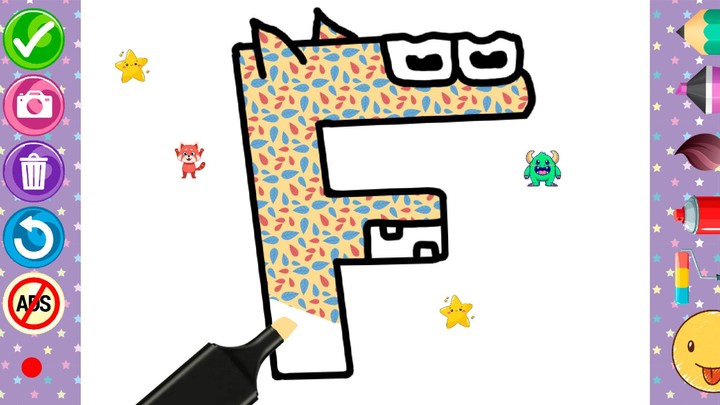 Coloring Alphabet - Lore screenshot image 2_Popularmodapk.com