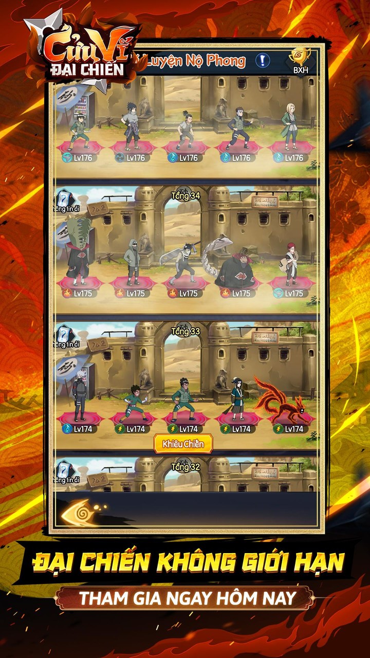 Cửu Vĩ Đại Chiến screenshot image 2_Popularmodapk.com