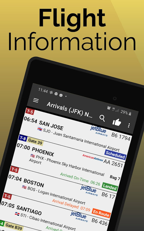 Barcelona El Prat Airport: Flight Information screenshot image 5_Popularmodapk.com