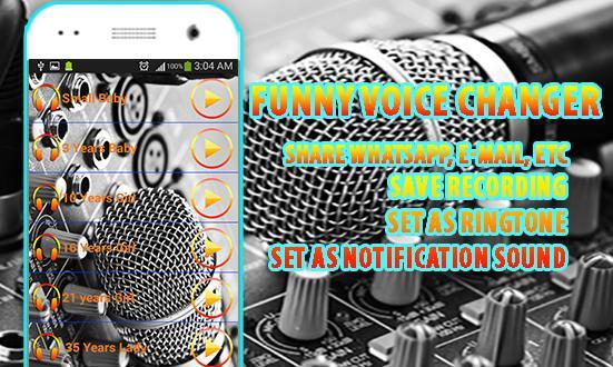 Funny Voice Changer screenshot image 1_Popularmodapk.com