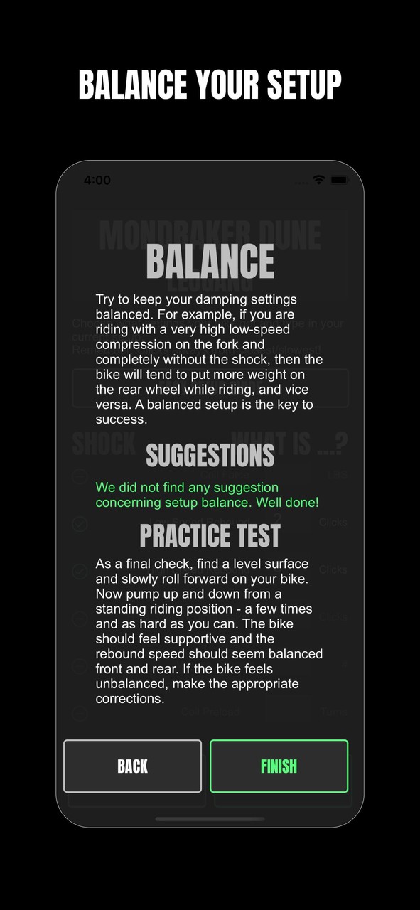 SAGLY - MTB Suspension setup screenshot image 7_Popularmodapk.com