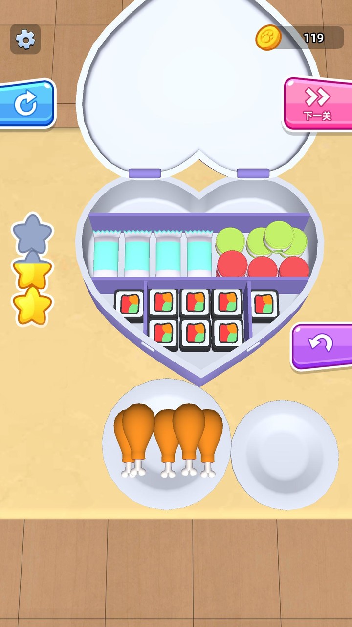 Fill Lunch Box: Organize games screenshot image 4_Popularmodapk.com