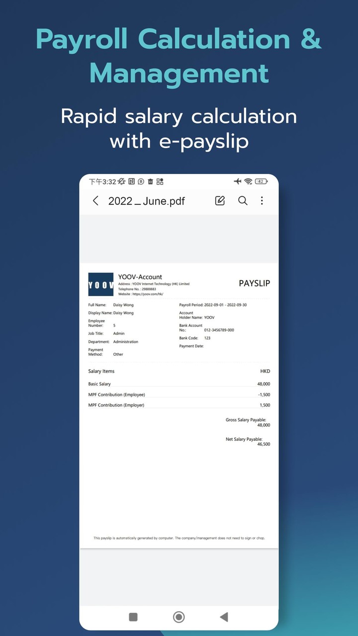 YOOV WORK - Business HR Helper screenshot image 5_Popularmodapk.com