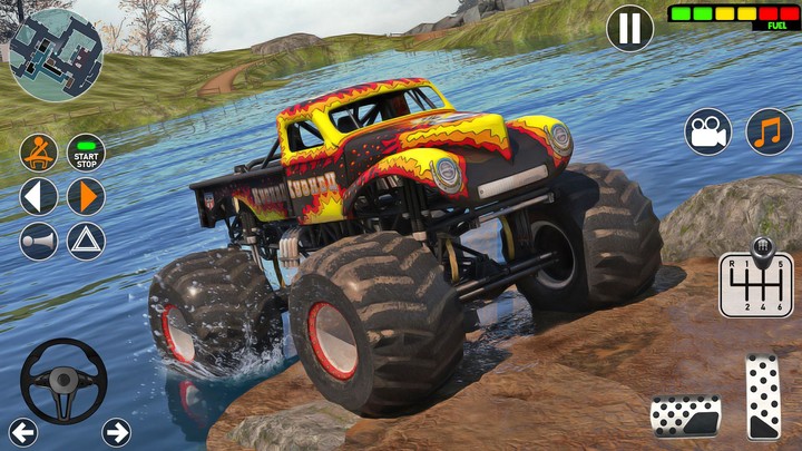 Mud Truck Race Off Road Game screenshot image 4_Popularmodapk.com