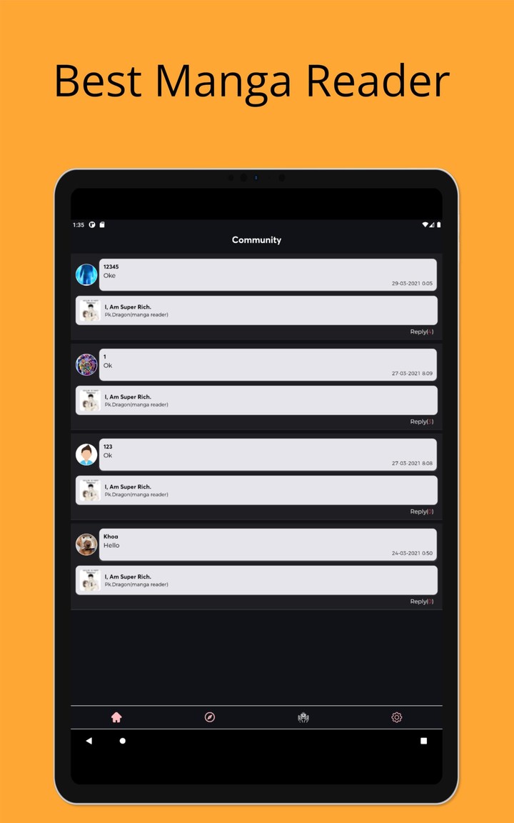 Manga reader - Comic Reader screenshot image 10_Popularmodapk.com