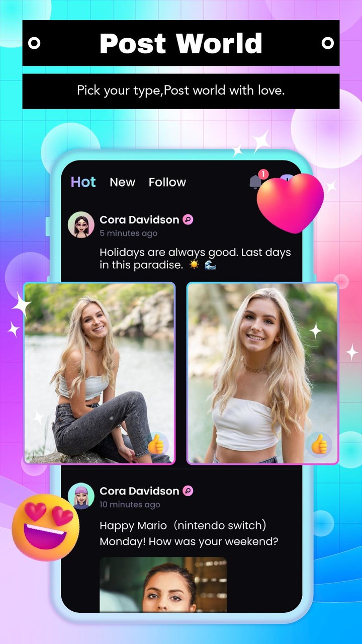 SoMatch-Meet&Chat&Virtual Life screenshot image 5_Popularmodapk.com