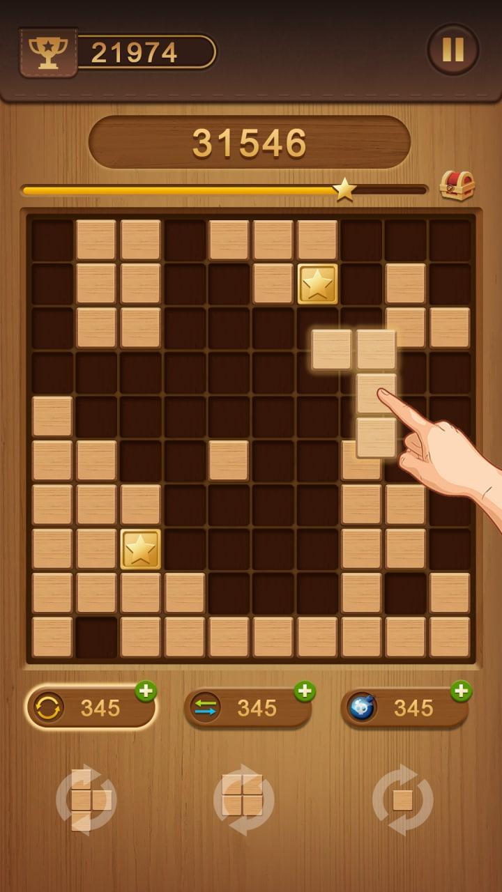 Wood Block Puzzle screenshot image 2_Popularmodapk.com