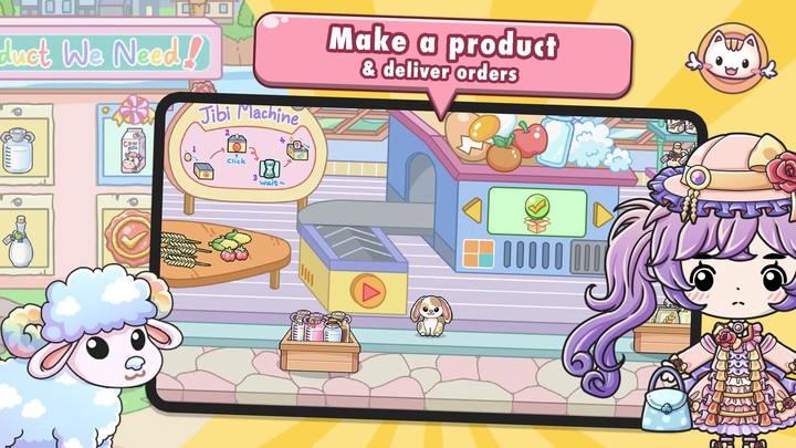 Jibi Land : Town My pet farm screenshot image 5_Popularmodapk.com