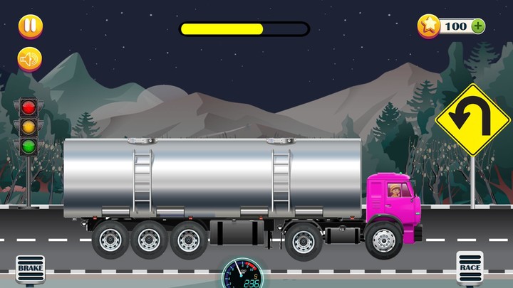 kids Cargo Truck Driving Game screenshot image 2_Popularmodapk.com