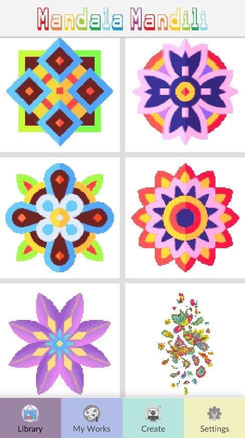 100+ Mandala Color by Number screenshot image 1_Popularmodapk.com