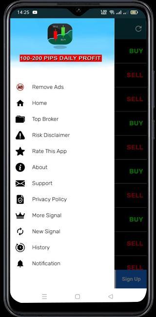 Forex Signals-Live Buy/sell screenshot image 1_Popularmodapk.com