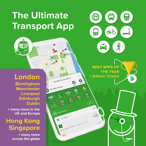 Citymapper: All Your Transport screenshot image 1_Popularmodapk.com