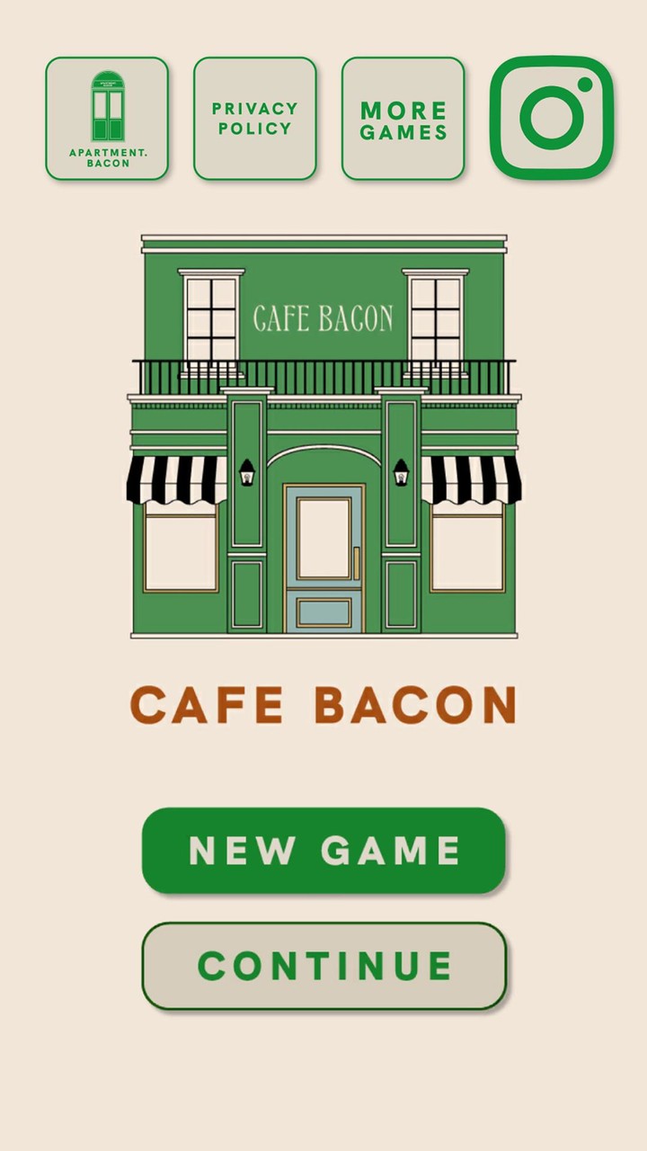 CAFE BACON : room escape screenshot image 1_Popularmodapk.com