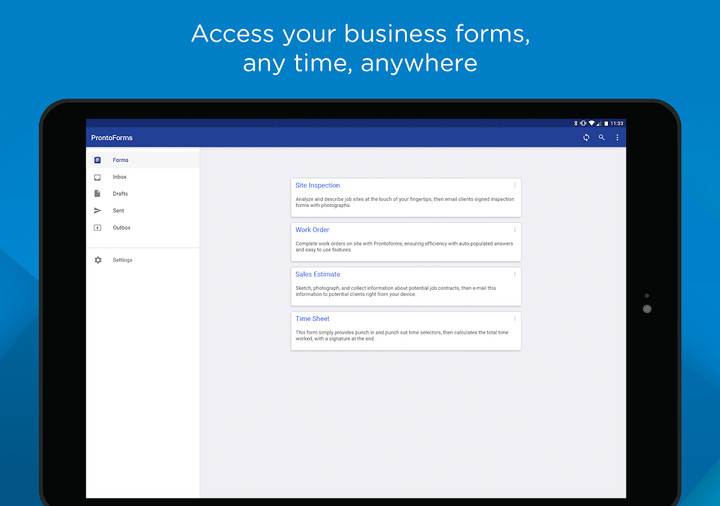 ProntoForms - Mobile Forms screenshot image 2_Popularmodapk.com