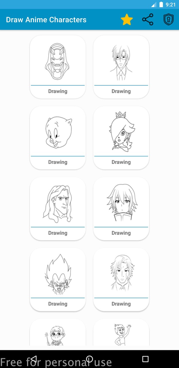 Draw Anime Characters screenshot image 6_Popularmodapk.com