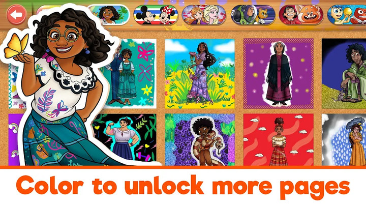 Disney Coloring World<span>(Unlock the full version)</span> screenshot image 5_Popularmodapk.com