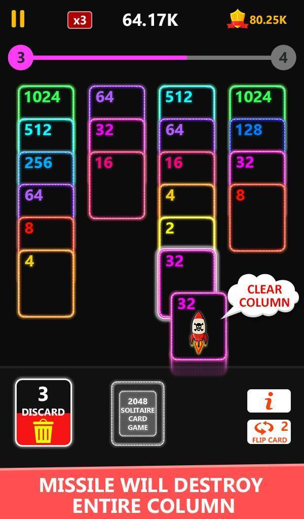 2048 Card Game - 2048 Zen Card screenshot image 2_Popularmodapk.com