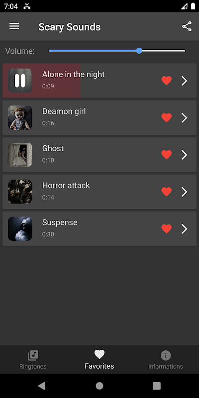 Scary horror sounds screenshot image 1_Popularmodapk.com