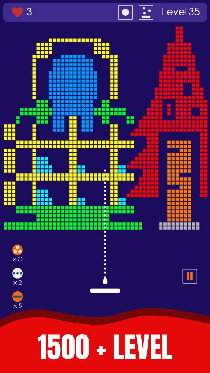 Brick Breaker Many Balls screenshot image 2_Popularmodapk.com
