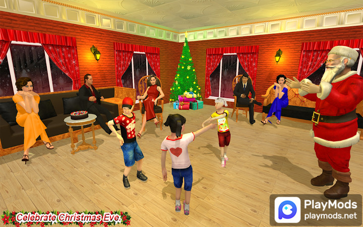 Christmas Flying Santa Gift<span>(No Ads)</span> screenshot image 5_Popularmodapk.com