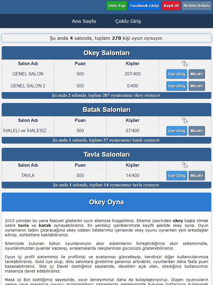 OkeyMobil.Com Okey Oyunu Oyna screenshot image 5_Popularmodapk.com