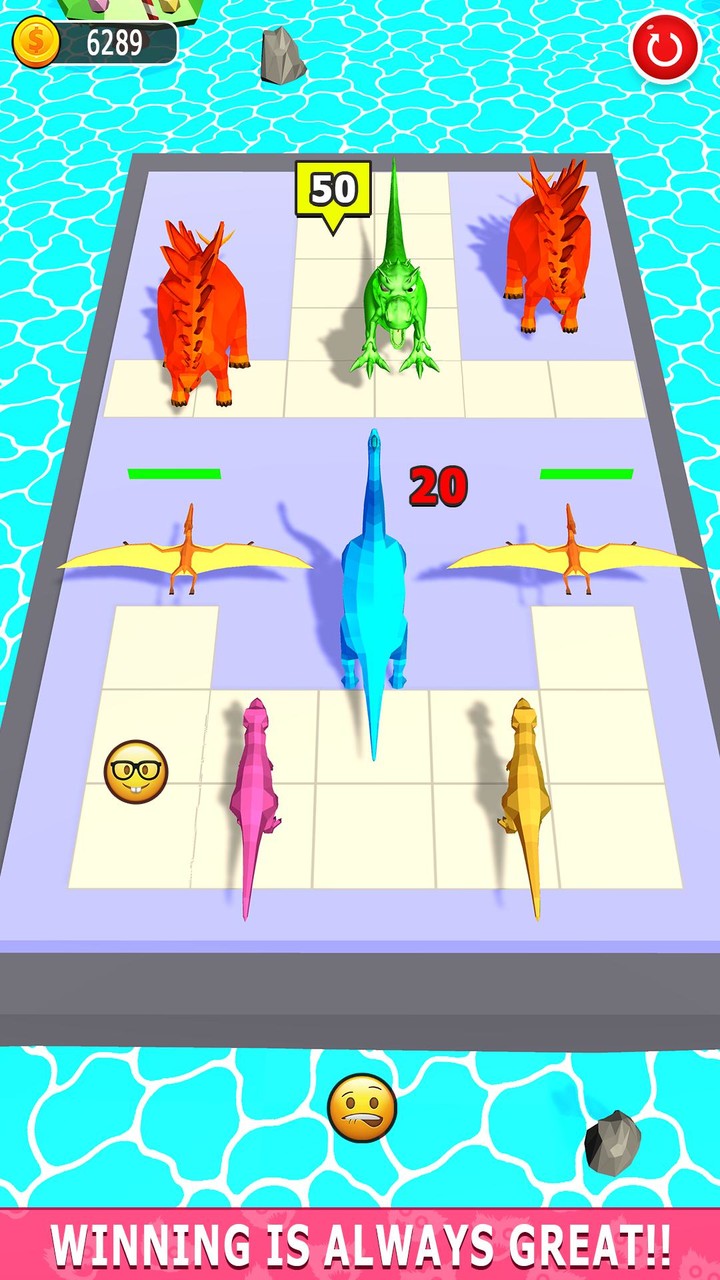 Merge Master dinosaur battle screenshot image 8_Popularmodapk.com