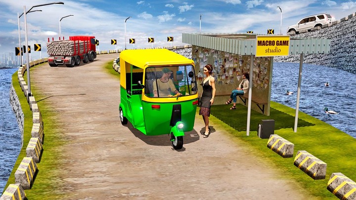 Rickshaw Driving Rickshaw Game screenshot image 9_Popularmodapk.com