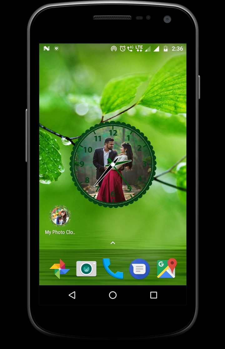 My Photo Clock Live Wallpaper screenshot image 3_Popularmodapk.com