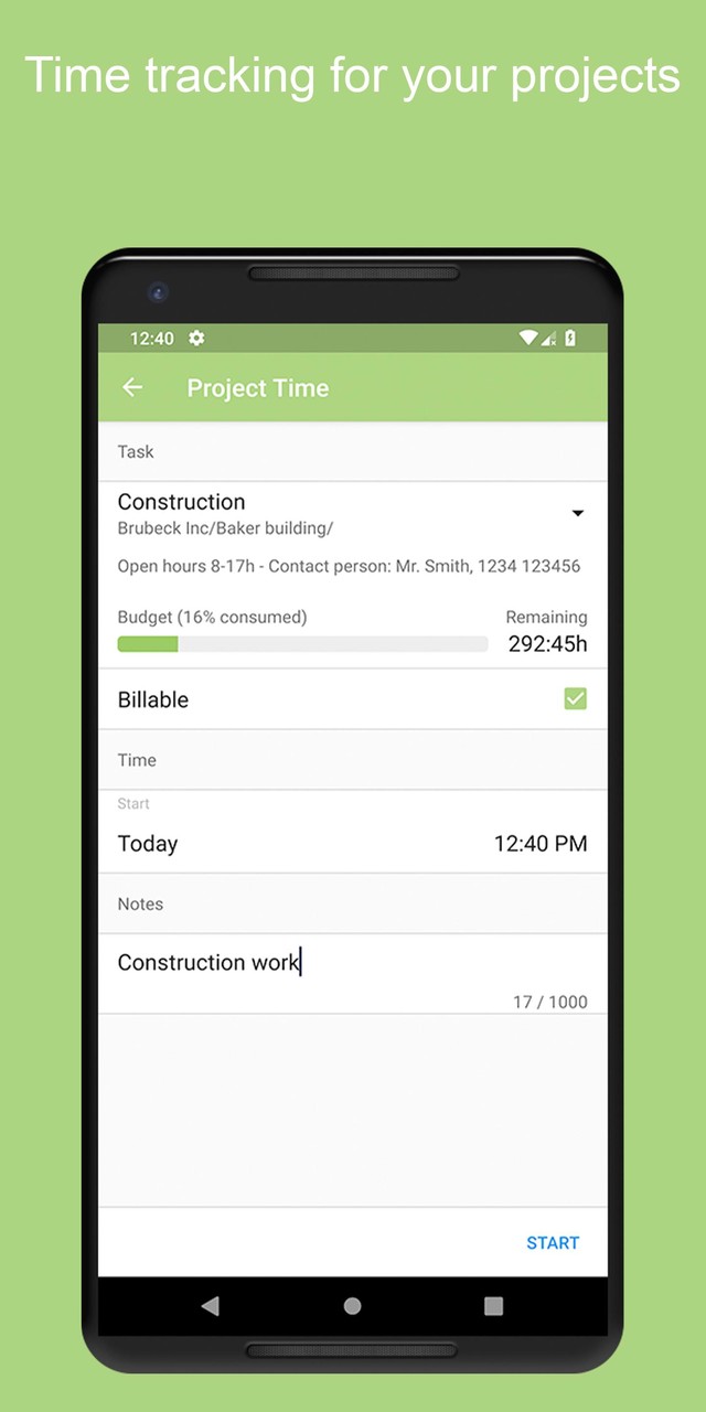 timr - time tracking with time recorder and GPS screenshot image 25_Popularmodapk.com