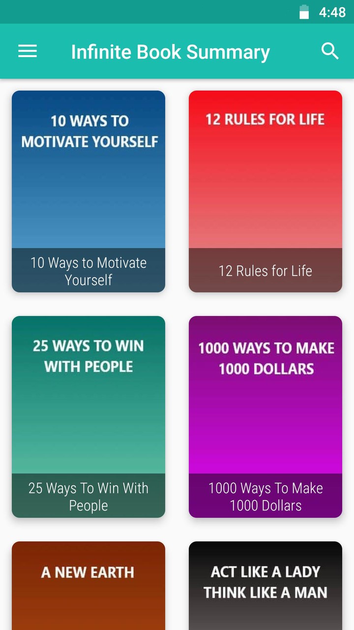 Infinite Books Summary screenshot image 1_Popularmodapk.com