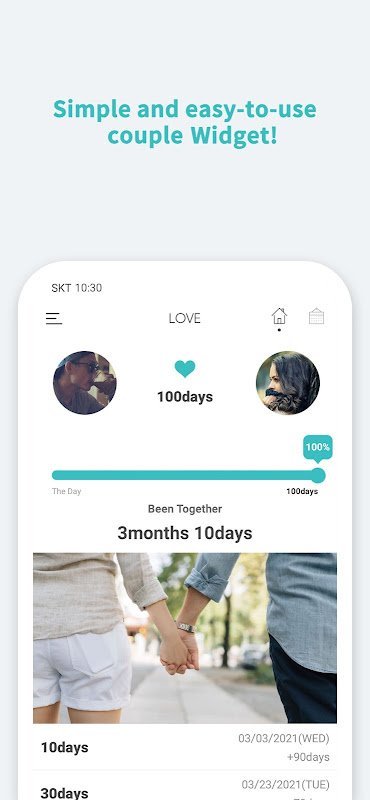 Couple Widget : Love Countdown screenshot image 5_Popularmodapk.com