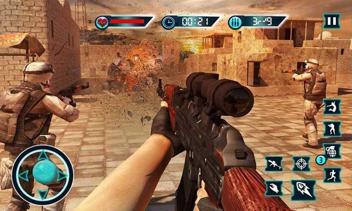 Anti Terrorist Gun Shooting screenshot image 1_Popularmodapk.com