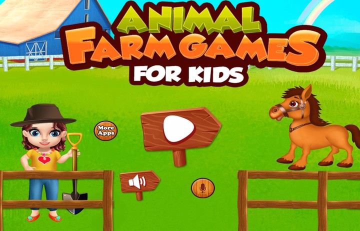 Animal Farm Games For Kids screenshot image 1_Popularmodapk.com