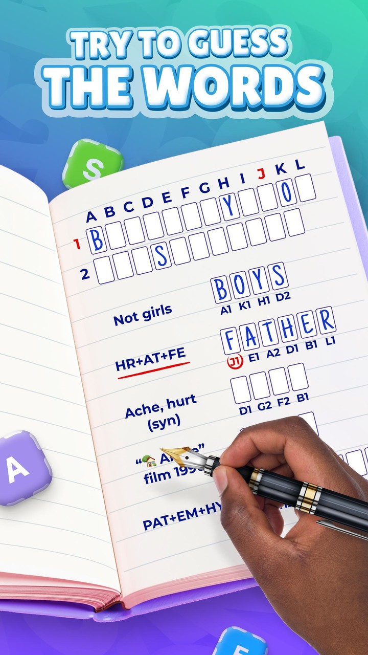 Acrostics – Crossword Puzzle screenshot image 1_Popularmodapk.com